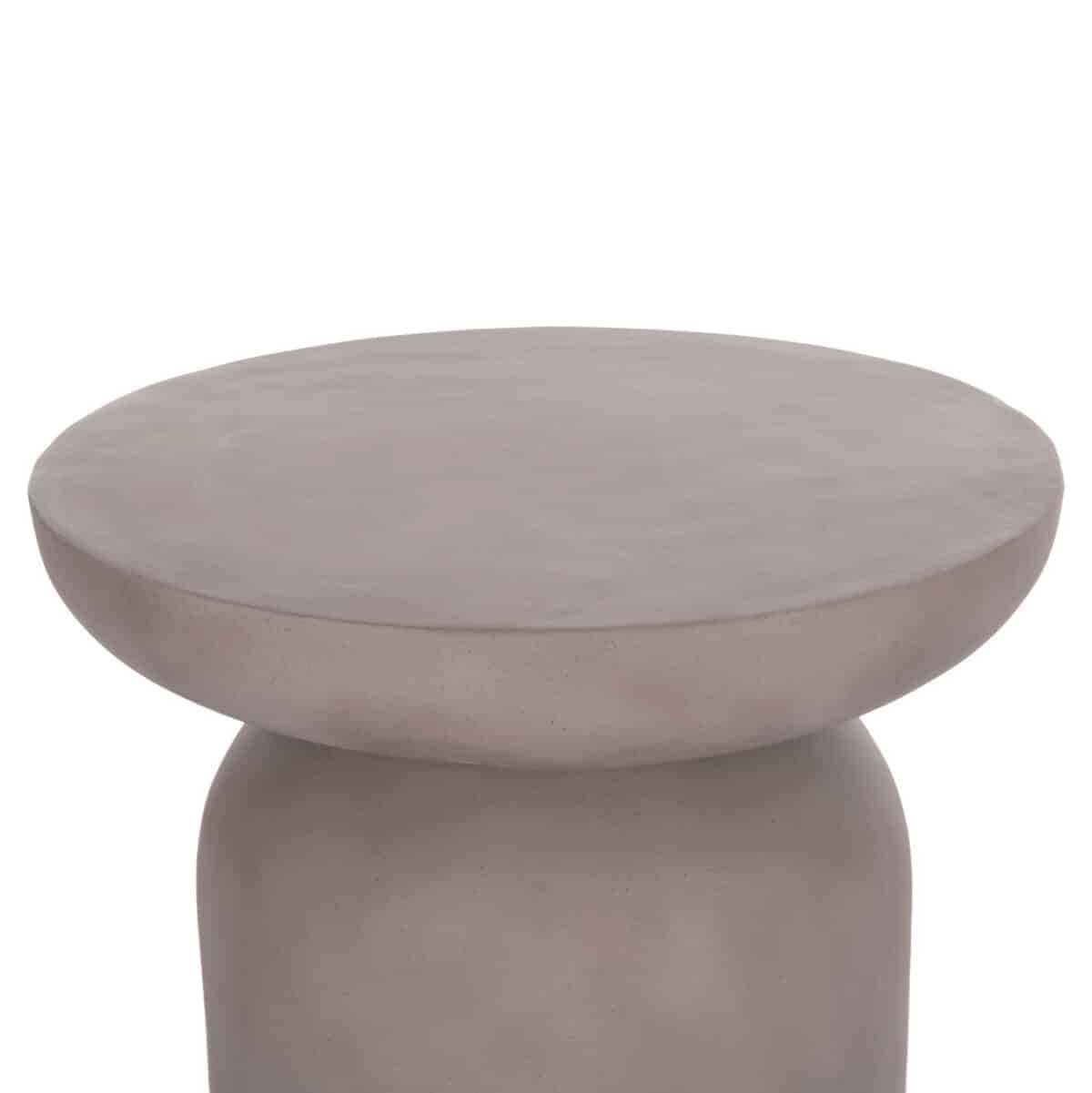 ΒΟΗΘΗΤΙΚΟ ΤΡΑΠΕΖΙ ANNA HM18160.03 FIBER CEMENT ΣΕ ΓΚΡΙ--Φ60x76Υεκ. - Image 4