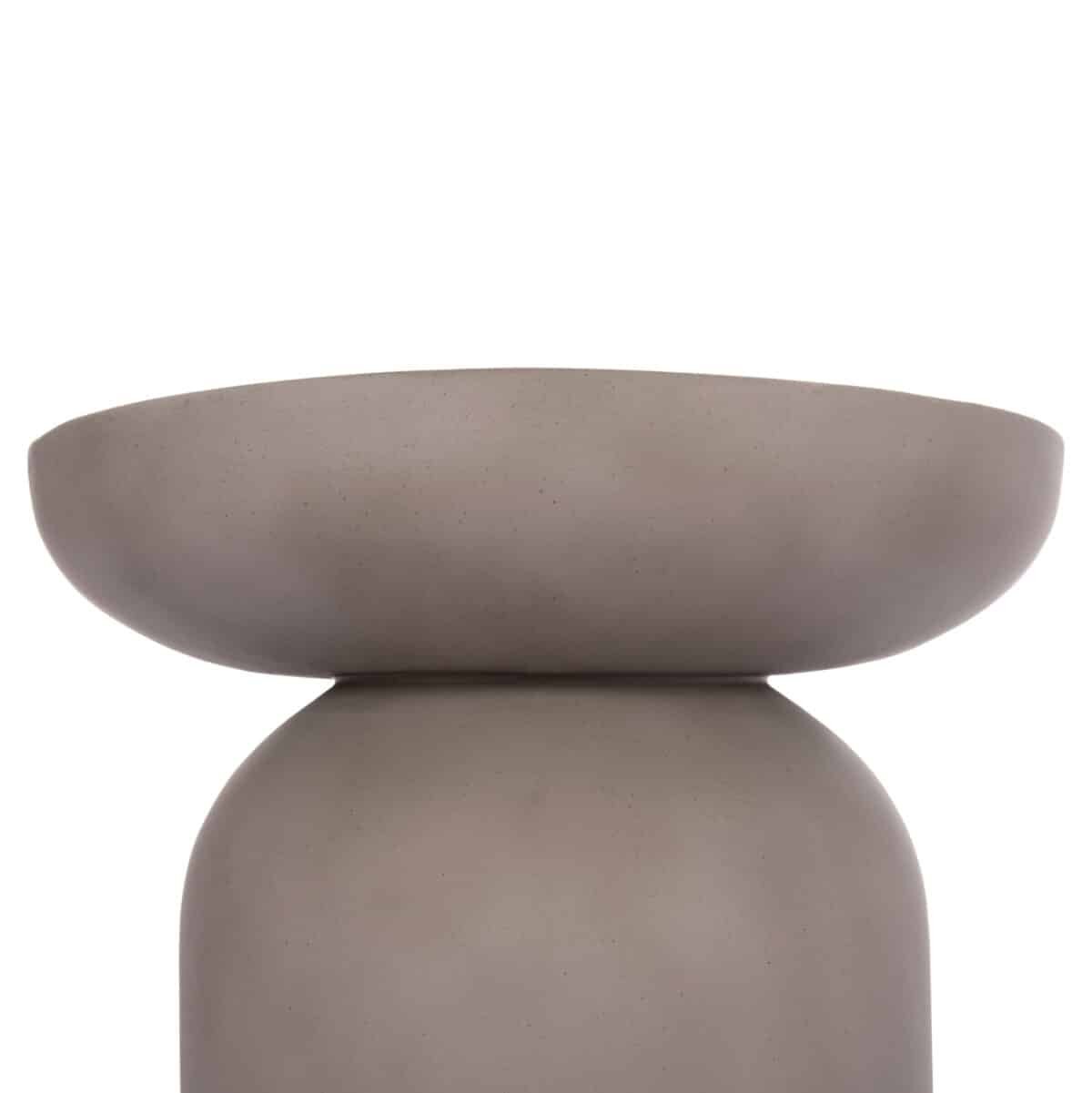 ΒΟΗΘΗΤΙΚΟ ΤΡΑΠΕΖΙ ANNA HM18160.03 FIBER CEMENT ΣΕ ΓΚΡΙ--Φ60x76Υεκ. - Image 6