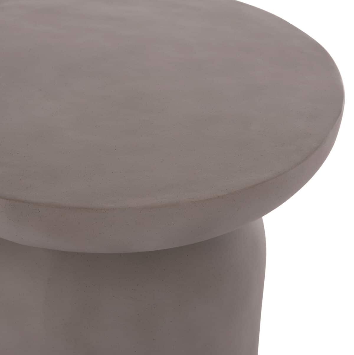 ΒΟΗΘΗΤΙΚΟ ΤΡΑΠΕΖΙ ANNA HM18160.03 FIBER CEMENT ΣΕ ΓΚΡΙ--Φ60x76Υεκ. - Image 7