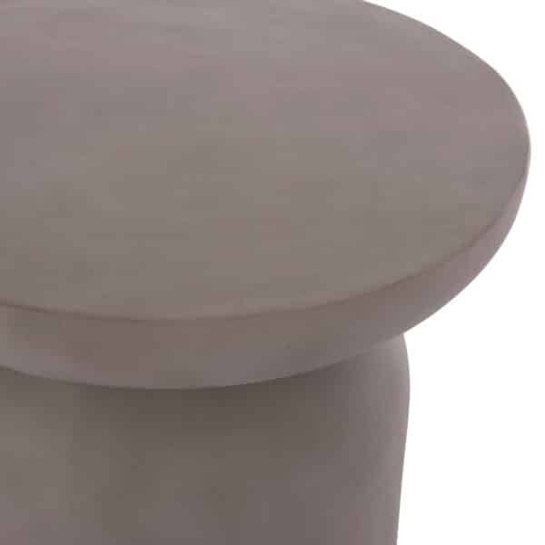 ΒΟΗΘΗΤΙΚΟ ΤΡΑΠΕΖΙ ANNA HM18160.03 FIBER CEMENT ΣΕ ΓΚΡΙ--Φ60x76Υεκ. - Image 7