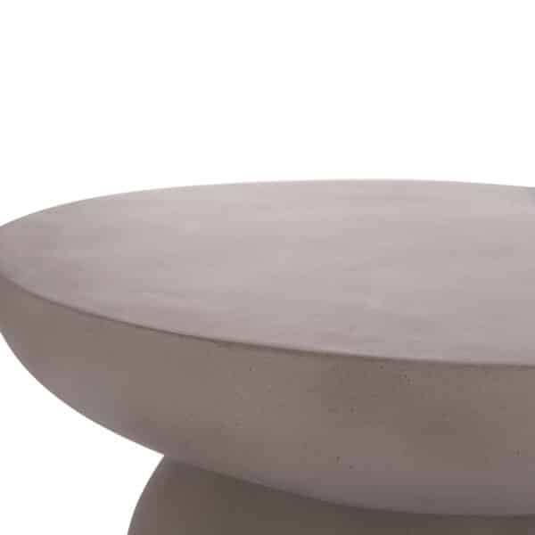 ΒΟΗΘΗΤΙΚΟ ΤΡΑΠΕΖΙ ANNA HM18160.03 FIBER CEMENT ΣΕ ΓΚΡΙ--Φ60x76Υεκ. - Image 8