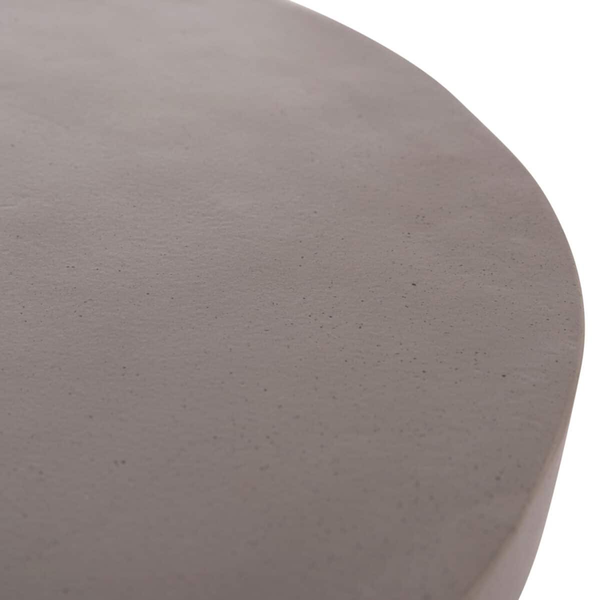 ΒΟΗΘΗΤΙΚΟ ΤΡΑΠΕΖΙ ANNA HM18160.03 FIBER CEMENT ΣΕ ΓΚΡΙ--Φ60x76Υεκ. - Image 9