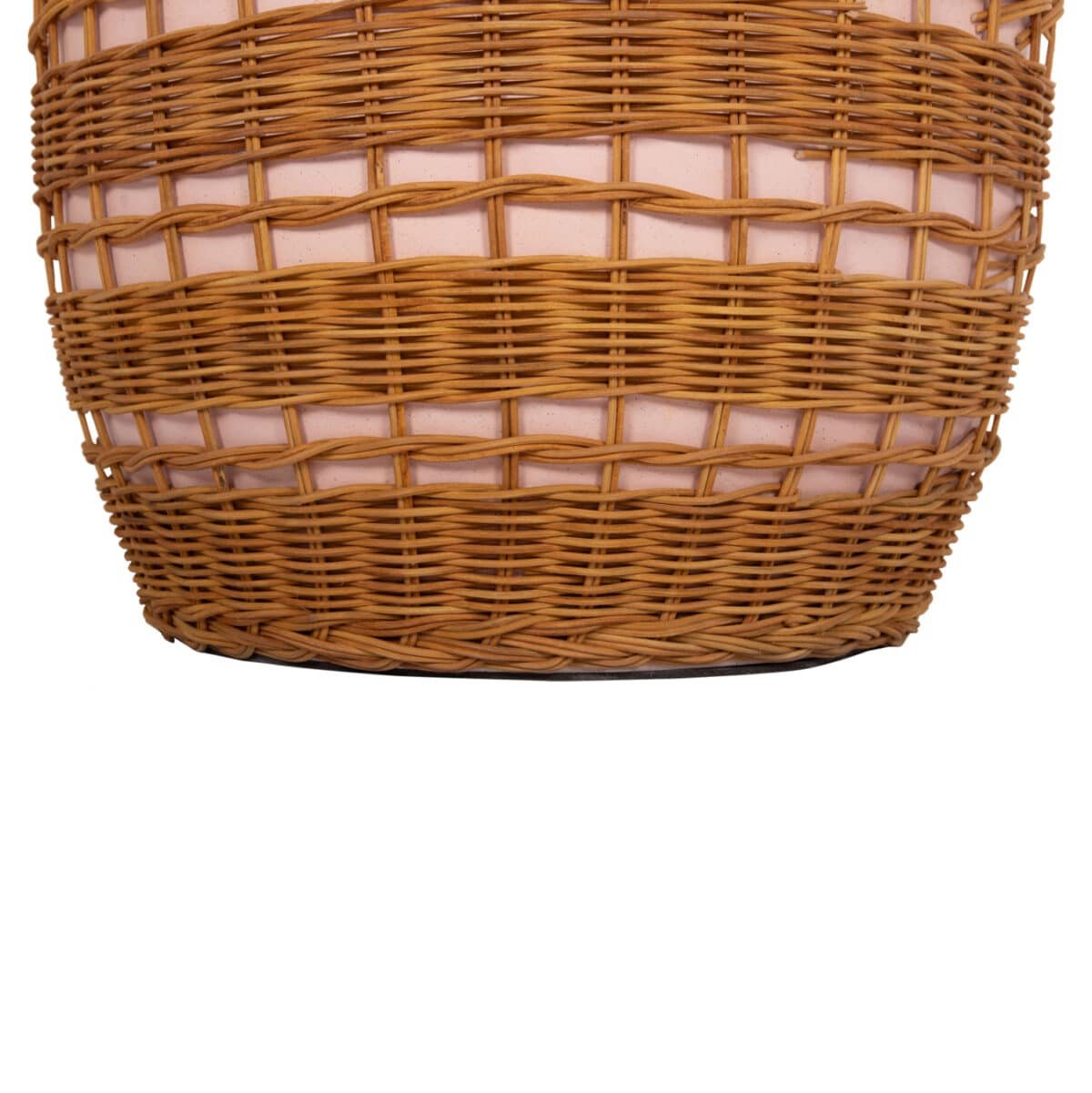 ΒΟΗΘΗΤΙΚΟ ΤΡΑΠΕΖΙ VILHENA HM18166 FIBER CEMENT ΡΟΖ-RATTAN ΦΥΣΙΚΟ Φ44.5x45Υεκ. - Image 5