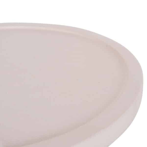 ΒΟΗΘΗΤΙΚΟ ΤΡΑΠΕΖΙ TRED(T) HM18169.02 FIBER CEMENT ΛΕΥΚΟ-ΦΥΣΙΚΟ RATTAN--Φ40x61Υεκ. - Image 8