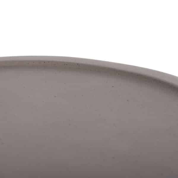 ΒΟΗΘΗΤΙΚΟ ΤΡΑΠΕΖΙ TRED(T) HM18169.03 FIBER CEMENT ΓΚΡΙ-ΦΥΣΙΚΟ RATTAN--Φ40x61Υεκ. - Image 7