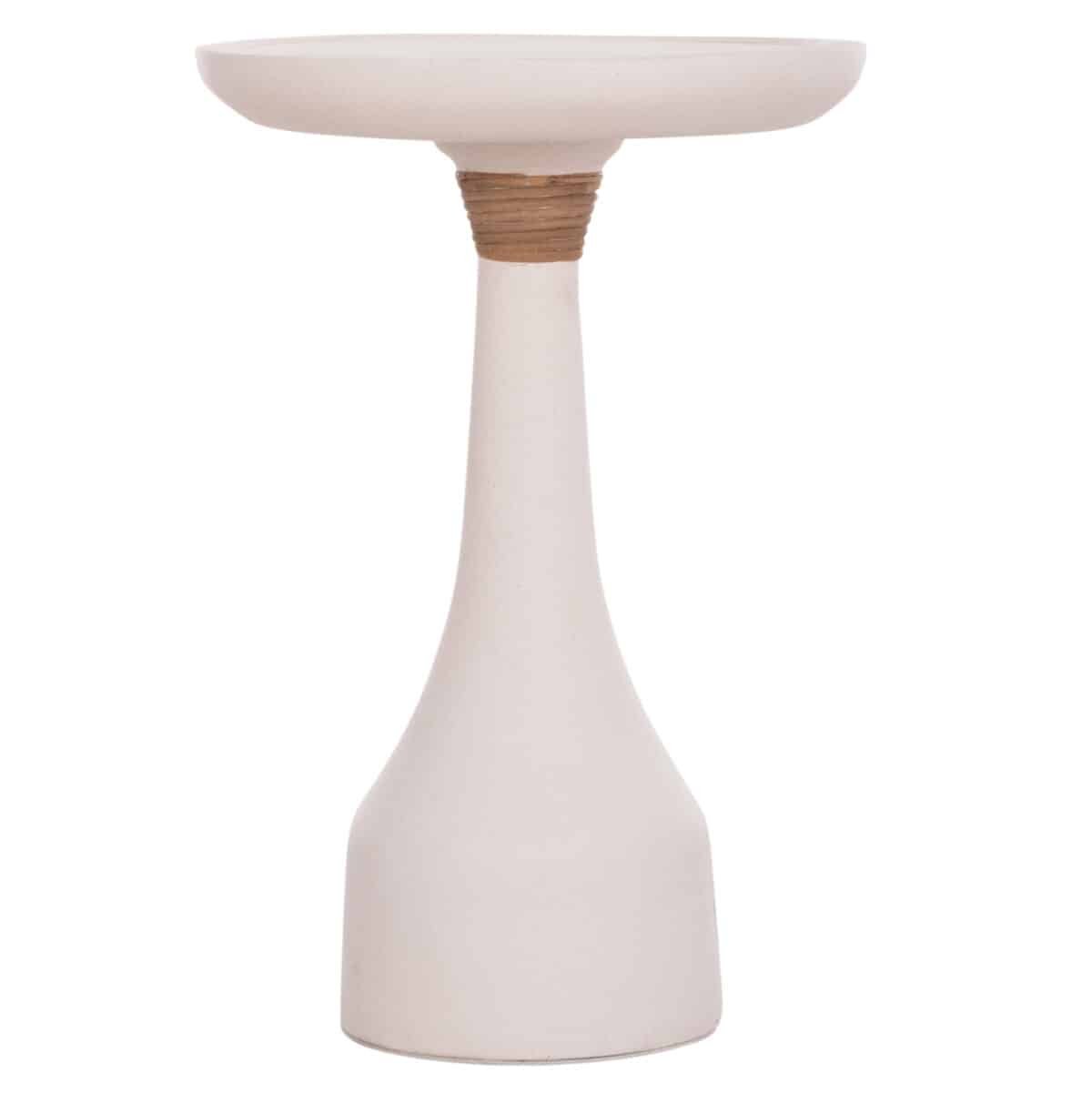 ΒΟΗΘΗΤΙΚΟ ΤΡΑΠΕΖΙ ΓΙΑ ΛΑΜΠΑΤΕΡ TORG HM18170.02 FIBER CEMENT ΛΕΥΚΟ Φ41x62Υεκ. - Image 3