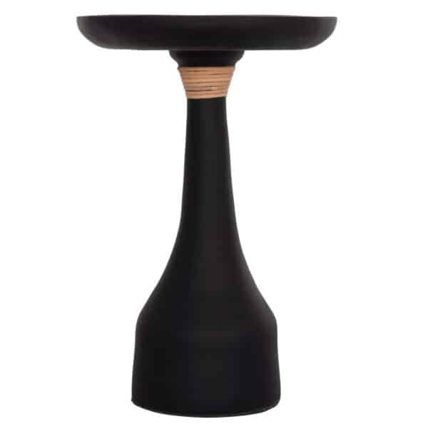 ΒΟΗΘΗΤΙΚΟ ΤΡΑΠΕΖΙ ΓΙΑ ΛΑΜΠΑΤΕΡ TORG HM18170.01 FIBER CEMENT ΜΑΥΡΟ Φ41x62Υεκ. - Image 3