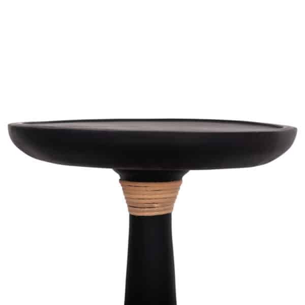 ΒΟΗΘΗΤΙΚΟ ΤΡΑΠΕΖΙ ΓΙΑ ΛΑΜΠΑΤΕΡ TORG HM18170.01 FIBER CEMENT ΜΑΥΡΟ Φ41x62Υεκ. - Image 4