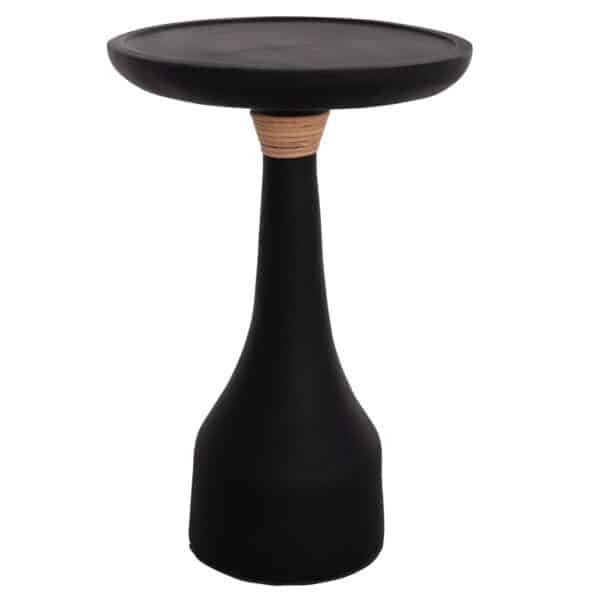 ΒΟΗΘΗΤΙΚΟ ΤΡΑΠΕΖΙ ΓΙΑ ΛΑΜΠΑΤΕΡ TORG HM18170.01 FIBER CEMENT ΜΑΥΡΟ Φ41x62Υεκ. - Image 6