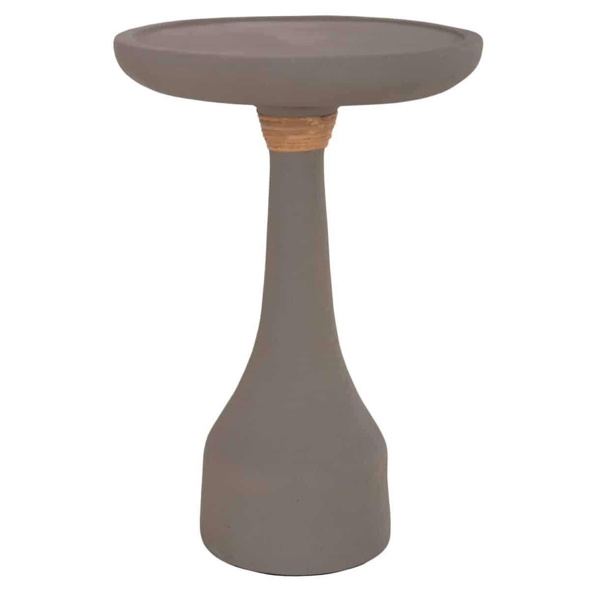 ΒΟΗΘΗΤΙΚΟ ΤΡΑΠΕΖΙ ΓΙΑ ΛΑΜΠΑΤΕΡ TORG HM18170.03 FIBER CEMENT ΓΚΡΙ Φ41x62Υεκ. - Image 7