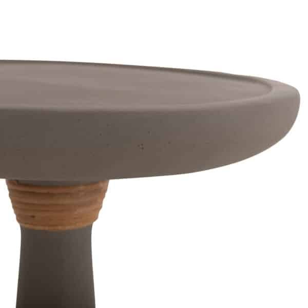 ΒΟΗΘΗΤΙΚΟ ΤΡΑΠΕΖΙ ΓΙΑ ΛΑΜΠΑΤΕΡ TORG HM18170.03 FIBER CEMENT ΓΚΡΙ Φ41x62Υεκ. - Image 10