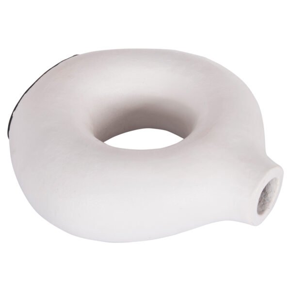 ΔΙΑΚΟΣΜΗΤΙΚΟ ΒΑΖΟ ΣΕΙΡΑ CLAYVON HM4404 ΤΕΡΑΚΟΤΑ ΣΕ ΛΕΥΚΟ 23,5x7x23,5Υεκ. - Image 6