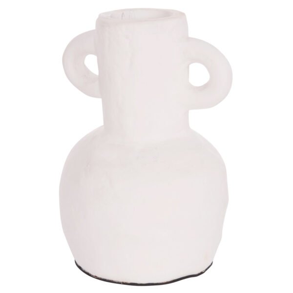 ΔΙΑΚΟΣΜΗΤΙΚΟ ΒΑΖΟ ΣΕΙΡΑ CLAYVON HM4406 ΤΕΡΑΚΟΤΑ ΣΕ ΛΕΥΚΟ Φ14x20Υεκ. - Image 5