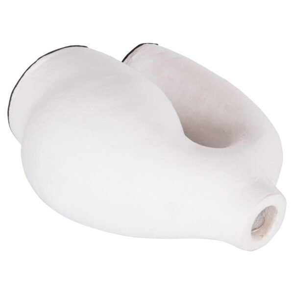 ΔΙΑΚΟΣΜΗΤΙΚΟ ΒΑΖΟ ΣΕΙΡΑ CLAYVON HM4408 ΤΕΡΑΚΟΤΑ ΣΕ ΛΕΥΚΟ 21x10x22Υεκ. - Image 7