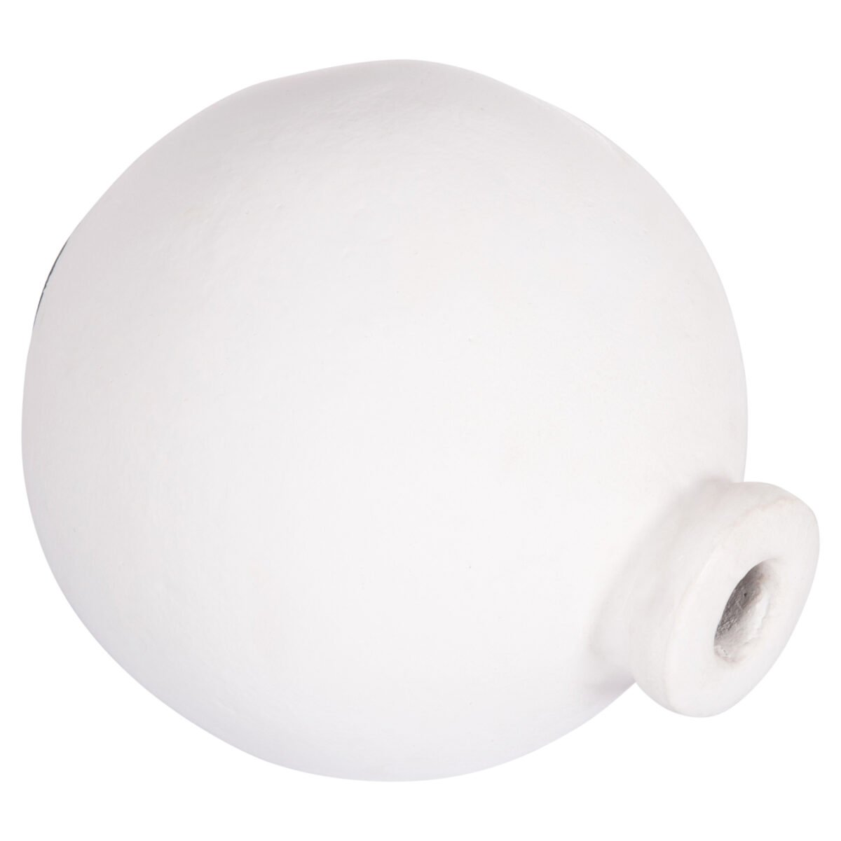 ΔΙΑΚΟΣΜΗΤΙΚΟ ΒΑΖΟ ΣΕΙΡΑ CLAYVON HM4410 ΤΕΡΑΚΟΤΑ ΣΕ ΛΕΥΚΟ 18x18x20Υεκ. - Image 5