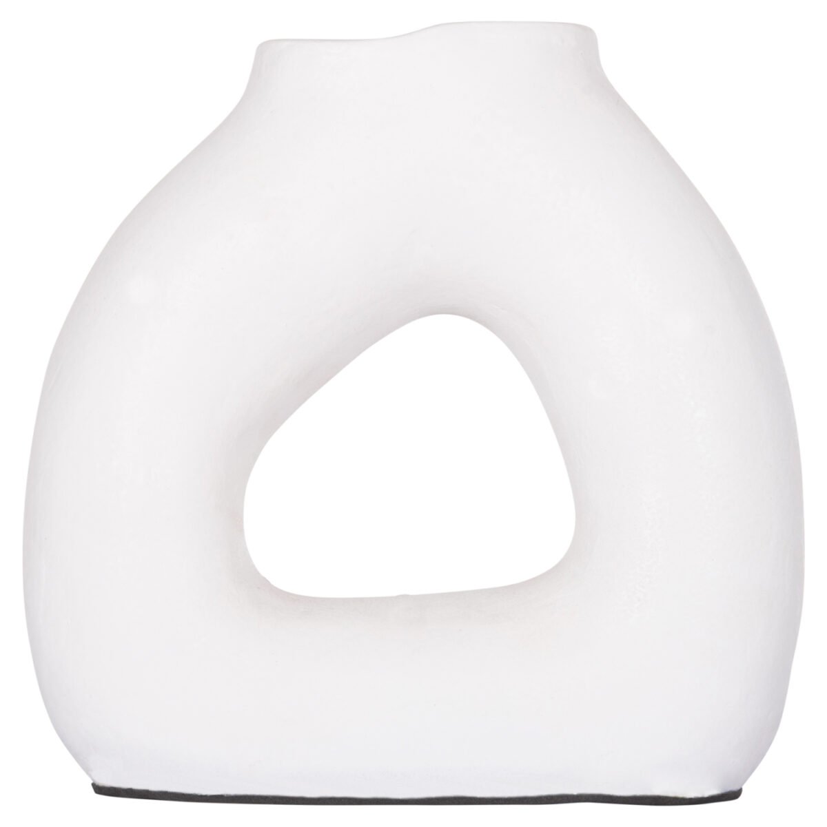 ΔΙΑΚΟΣΜΗΤΙΚΟ ΒΑΖΟ ΣΕΙΡΑ CLAYVON HM4411 ΤΕΡΑΚΟΤΑ ΣΕ ΛΕΥΚΟ 17x6x17,5Υεκ. - Image 3