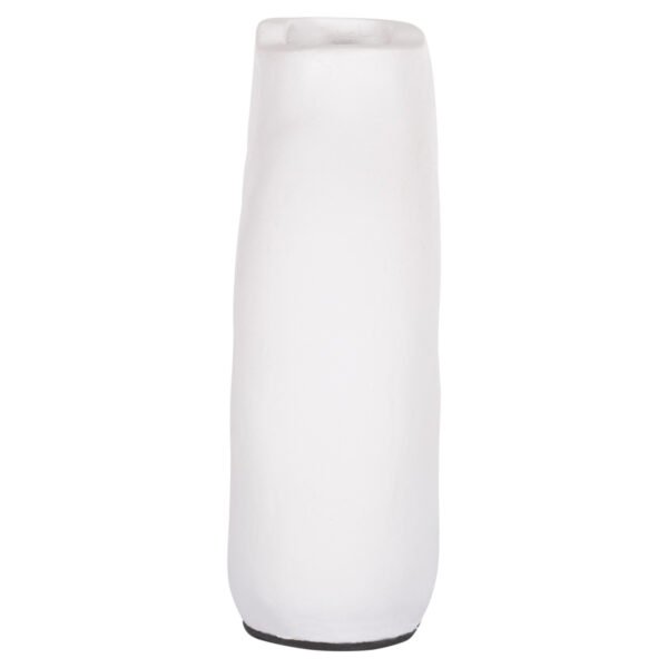 ΔΙΑΚΟΣΜΗΤΙΚΟ ΒΑΖΟ ΣΕΙΡΑ CLAYVON HM4411 ΤΕΡΑΚΟΤΑ ΣΕ ΛΕΥΚΟ 17x6x17,5Υεκ. - Image 4