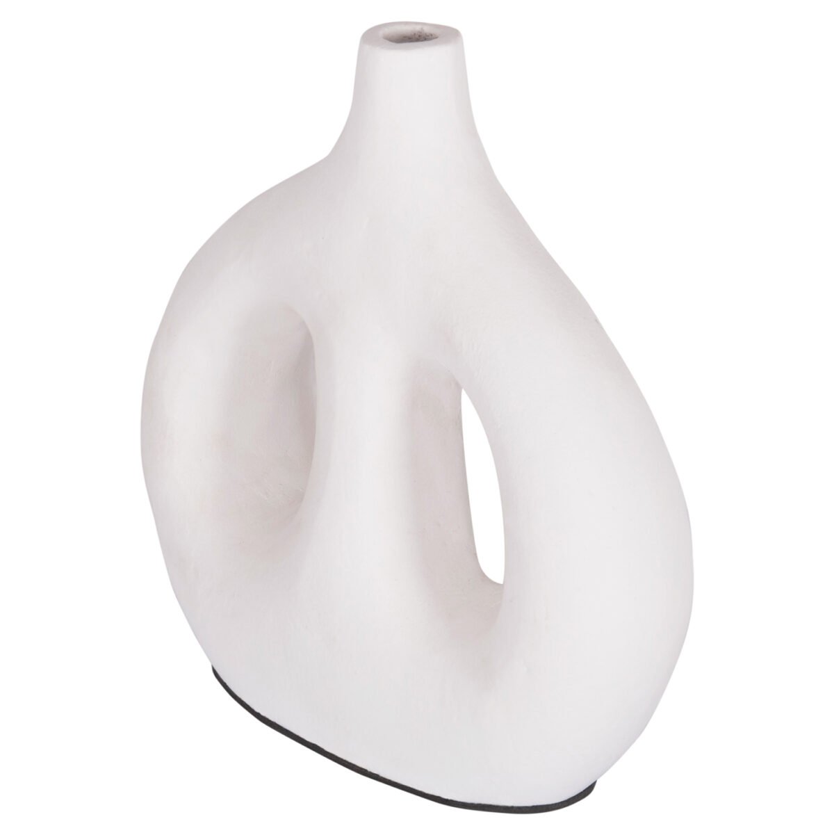 ΔΙΑΚΟΣΜΗΤΙΚΟ ΒΑΖΟ ΣΕΙΡΑ CLAYVON HM4413 ΤΕΡΑΚΟΤΑ ΣΕ ΛΕΥΚΟ 23,5x8x24,5Υεκ. - Image 5