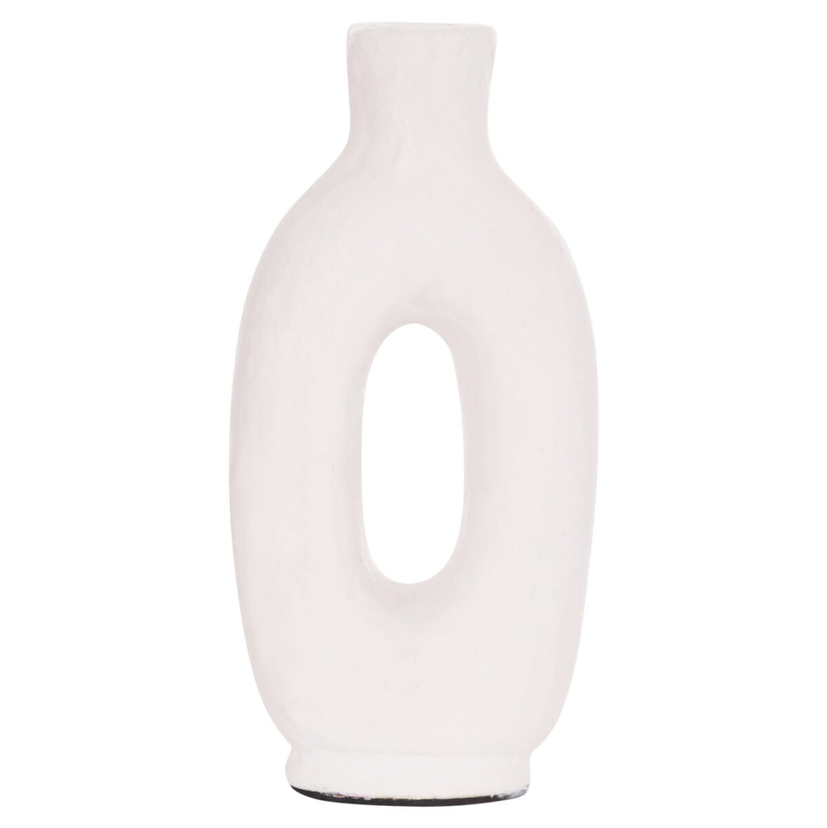 ΔΙΑΚΟΣΜΗΤΙΚΟ ΒΑΖΟ ΣΕΙΡΑ CLAYVON HM4409 ΤΕΡΑΚΟΤΑ ΣΕ ΛΕΥΚΟ 10x5x21Υεκ. - Image 3