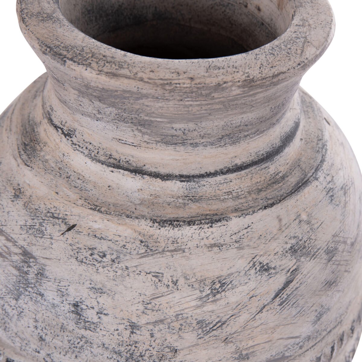 ΔΙΑΚΟΣΜΗΤΙΚΟ ΕΠΙΤΡΑΠΕΖΙΟ ΒΑΖΟ VERMO HM4393 ΤΕΡΑΚΟΤΑ ΣΕ ΑΝΟΙΧΤΟ ΓΚΡΙ Φ21x25Υεκ. - Image 5