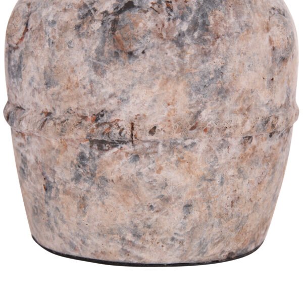 ΔΙΑΚΟΣΜΗΤΙΚΟ ΕΠΙΤΡΑΠΕΖΙΟ ΒΑΖΟ VERMO HM4395 ΤΕΡΑΚΟΤΑ ΣΕ ΓΚΡΙ Φ17x19Υεκ. - Image 7