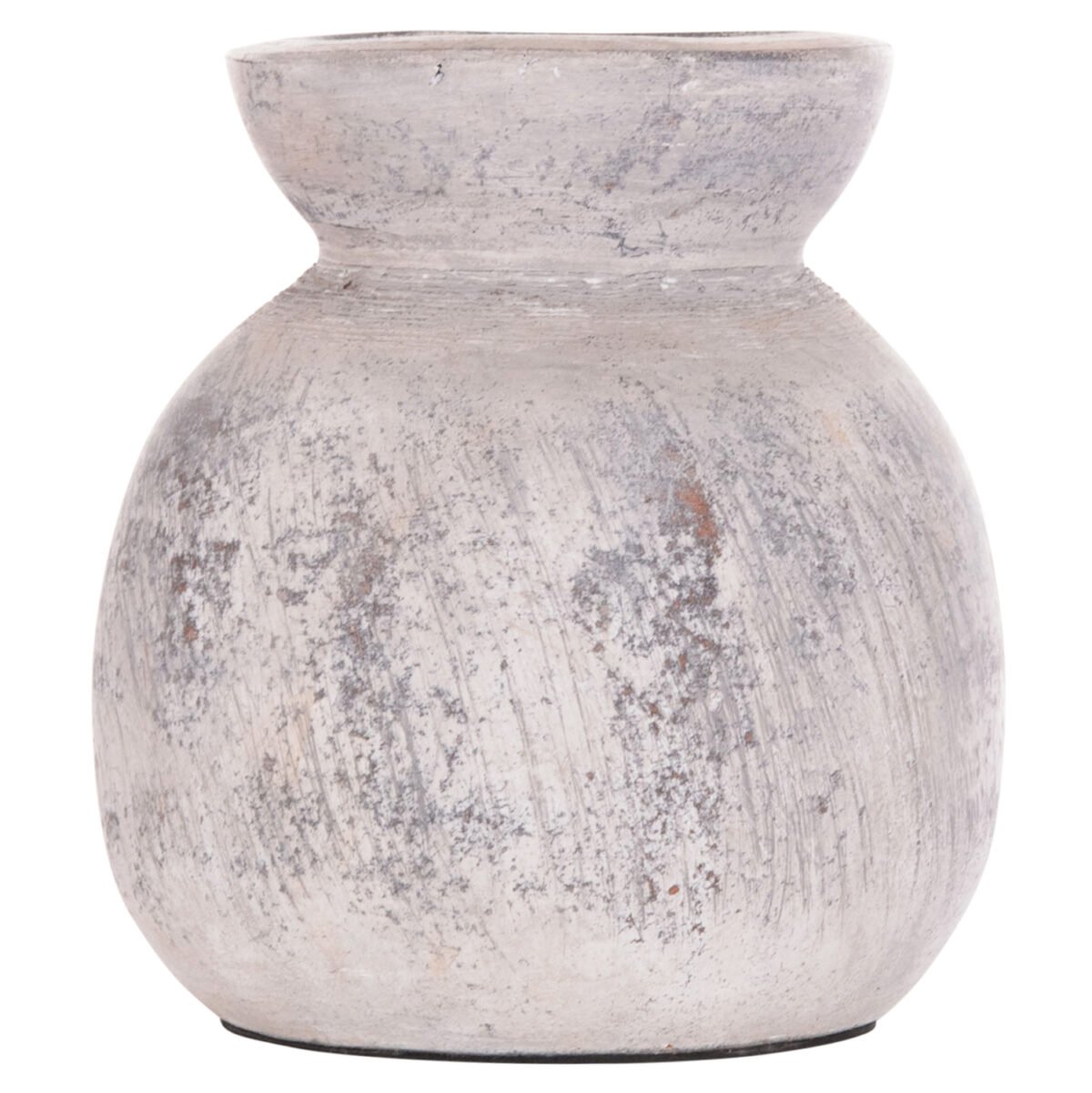 ΔΙΑΚΟΣΜΗΤΙΚΟ ΕΠΙΤΡΑΠΕΖΙΟ ΒΑΖΟ VERMO HM4396 ΤΕΡΑΚΟΤΑ ΣΕ ΑΝΟΙΧΤΟ ΓΚΡΙ Φ18x19Υεκ. - Image 3