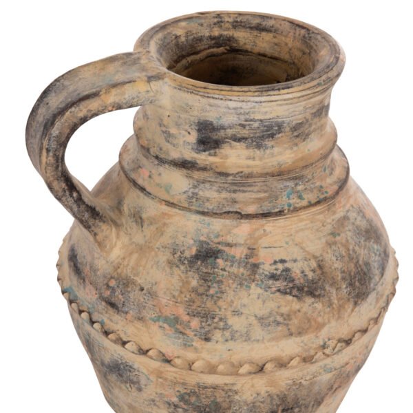 ΔΙΑΚΟΣΜΗΤΙΚΟ ΕΠΙΤΡΑΠΕΖΙΟ ΒΑΖΟ VERMO HM4397 ΤΕΡΑΚΟΤΑ ΣΕ ΚΡΕΜ Φ20x20.5Υεκ. - Image 5