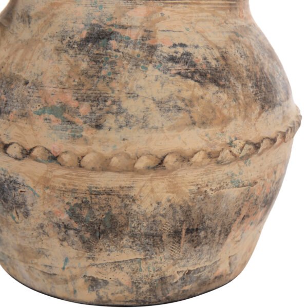 ΔΙΑΚΟΣΜΗΤΙΚΟ ΕΠΙΤΡΑΠΕΖΙΟ ΒΑΖΟ VERMO HM4397 ΤΕΡΑΚΟΤΑ ΣΕ ΚΡΕΜ Φ20x20.5Υεκ. - Image 6