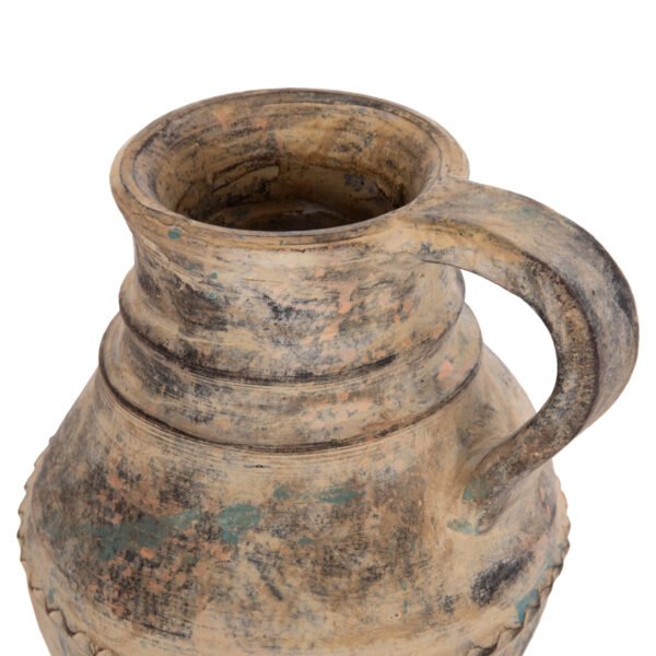 ΔΙΑΚΟΣΜΗΤΙΚΟ ΕΠΙΤΡΑΠΕΖΙΟ ΒΑΖΟ VERMO HM4397 ΤΕΡΑΚΟΤΑ ΣΕ ΚΡΕΜ Φ20x20.5Υεκ. - Image 7