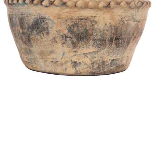 ΔΙΑΚΟΣΜΗΤΙΚΟ ΕΠΙΤΡΑΠΕΖΙΟ ΒΑΖΟ VERMO HM4397 ΤΕΡΑΚΟΤΑ ΣΕ ΚΡΕΜ Φ20x20.5Υεκ. - Image 8