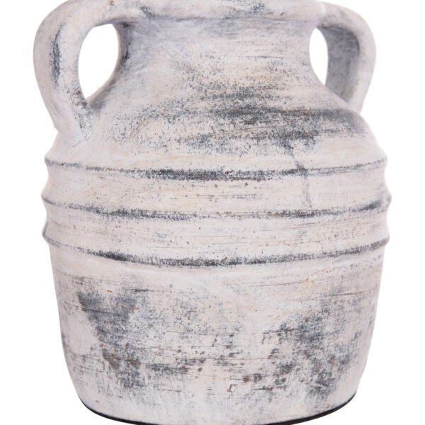 ΔΙΑΚΟΣΜΗΤΙΚΟ ΕΠΙΤΡΑΠΕΖΙΟ ΒΑΖΟ VERMO HM4398 ΤΕΡΑΚΟΤΑ ΣΕ ΑΝΟΙΧΤΟ ΓΚΡΙ Φ21x22Υεκ. - Image 8