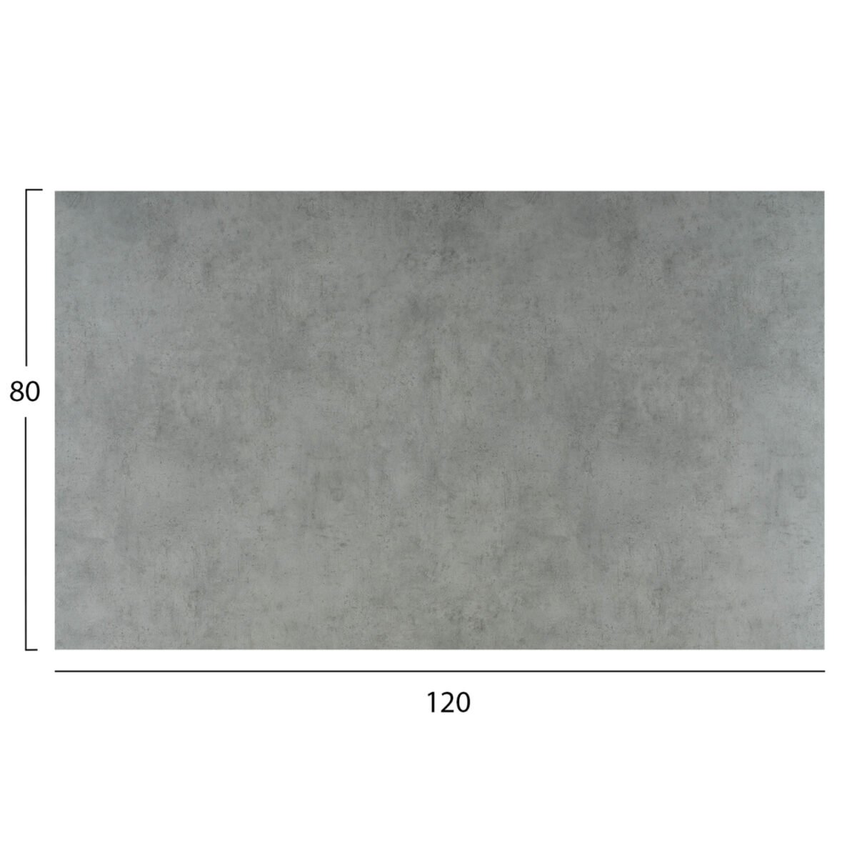 ΕΠΙΦΑΝΕΙΑ ΤΡΑΠΕΖΙΟΥ HPL ΟΡΘΟΓΩΝΙΑ HM5840.32 CEMENT 120x80εκ. - Image 2