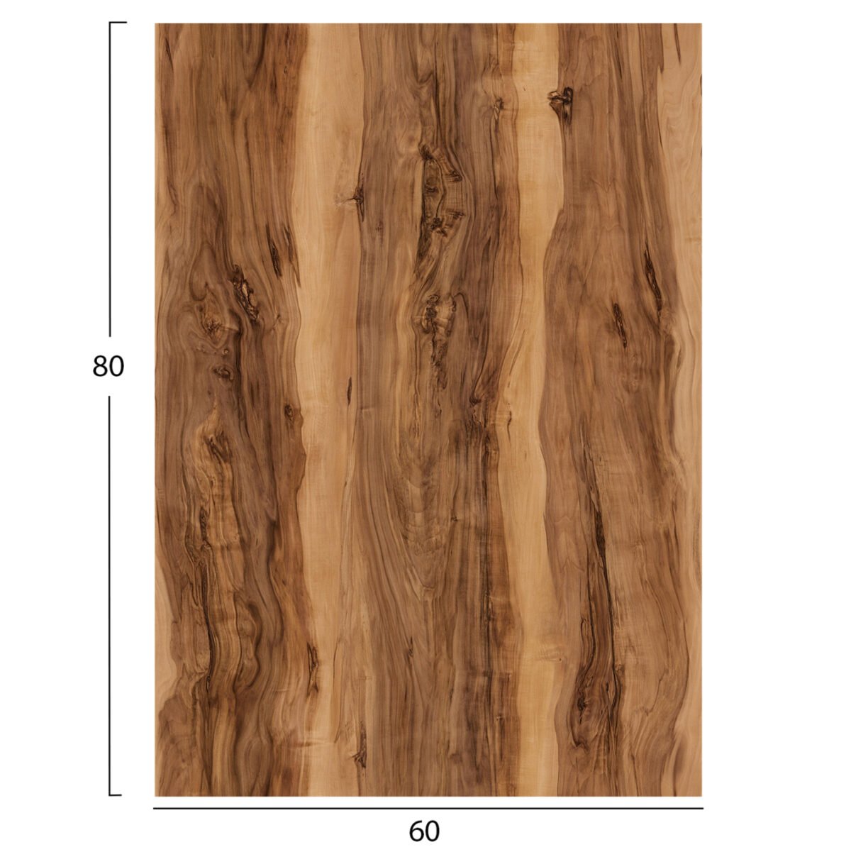 ΕΠΙΦΑΝΕΙΑ ΤΡΑΠΕΖΙΟΥ HPL ΟΡΘΟΓΩΝΙΑ HM6350.30 INDIAN SHEESHAM 60x80εκ. - Image 2