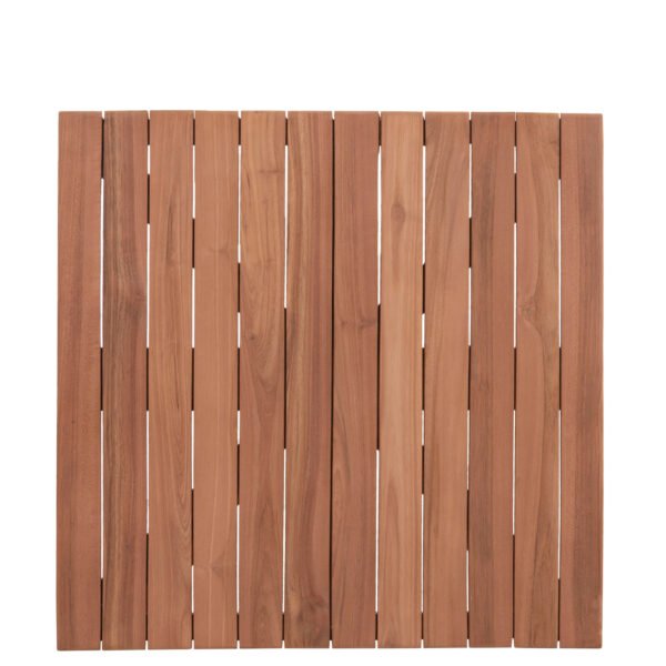 ΕΠΙΦΑΝΕΙΑ ΤΡΑΠΕΖΙΟΥ ΤΕΤΡΑΓΩΝΗ HM18135 ΞΥΛΟ TEAK--ΦΥΣΙΚΟ 60x60x4(πάχος)εκ. - Image 3