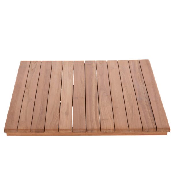 ΕΠΙΦΑΝΕΙΑ ΤΡΑΠΕΖΙΟΥ ΤΕΤΡΑΓΩΝΗ HM18135 ΞΥΛΟ TEAK--ΦΥΣΙΚΟ 60x60x4(πάχος)εκ. - Image 4