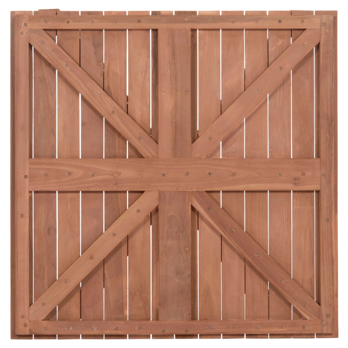 ΕΠΙΦΑΝΕΙΑ ΤΡΑΠΕΖΙΟΥ ΤΕΤΡΑΓΩΝΗ HM18136 ΞΥΛΟ TEAK--ΦΥΣΙΚΟ 70x70x4(πάχος)εκ. - Image 8