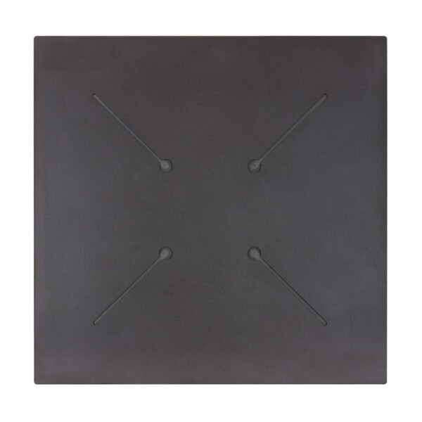 ΕΠΙΦΑΝΕΙΑ ΤΡΑΠΕΖΙΟΥ ΤΕΤΡΑΓΩΝΗ HPL HM5839.34 BLACK MARBLE 80x80εκ - Image 3