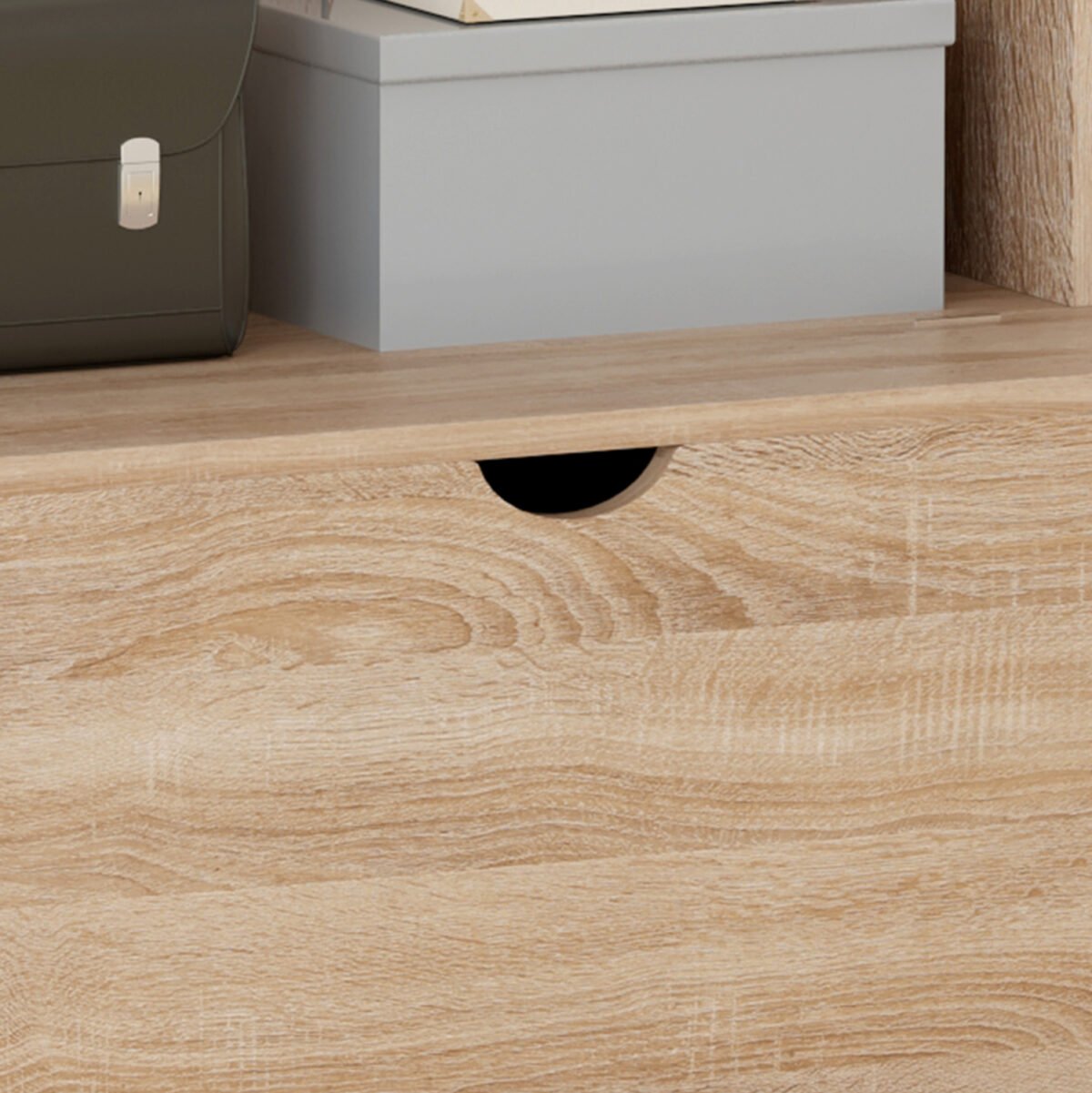 ΕΠΙΠΛΟ ΕΙΣΟΔΟΥ KAYLOR HM2474.01 ΜΕ ΚΡΕΜΑΣΤΡΕΣ&ΑΠΟΘ.ΧΩΡΟ- MDF ΣΕ ΣΟΝΑΜΑ 65x34x180Υεκ - Image 6