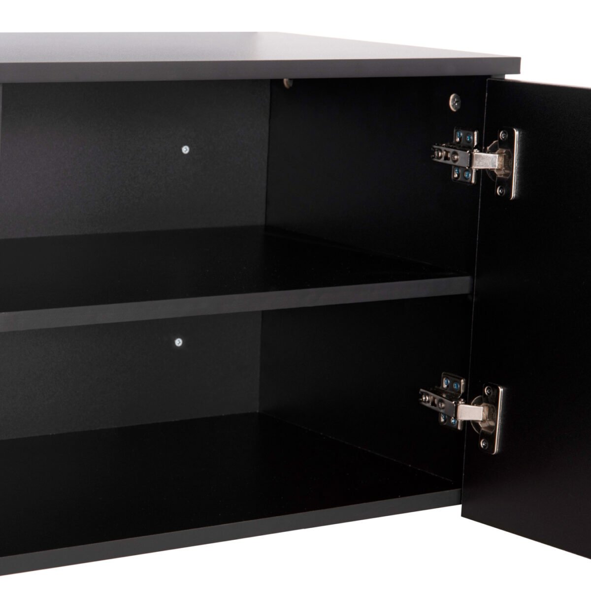 ΕΠΙΠΛΟ ΕΙΣΟΔΟΥ ΜΕ ΚΑΘΡΕΠΤΗ MYLES HM18080.02 ΜΕΛΑΜΙΝΗ ΣΟΝΑΜΑ-ΜΑΥΡΟ 100x37x200Υεκ - Image 7