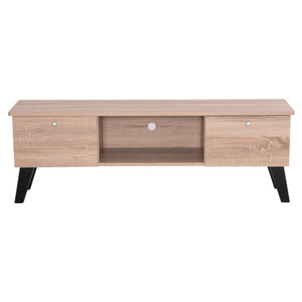 ΕΠΙΠΛΟ ΤΗΛΕΟΡΑΣΗΣ IREN HM2481.01 ΜΕΛΑΜΙΝΗ ΣΕ SONAMA OAK-ΜΑΥΡΟ 120x32,5-34x41Yεκ. - Image 3