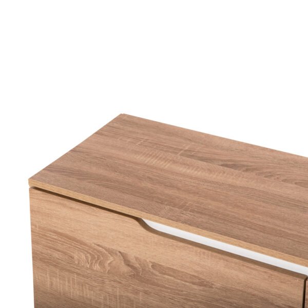 ΕΠΙΠΛΟ ΤΗΛΕΟΡΑΣΗΣ KIMIA HM8902.13 ΜΕΛΑΜΙΝΗ SONAMA-ΛΕΥΚΟ 180Χ35Χ48,5Υεκ. - Image 8