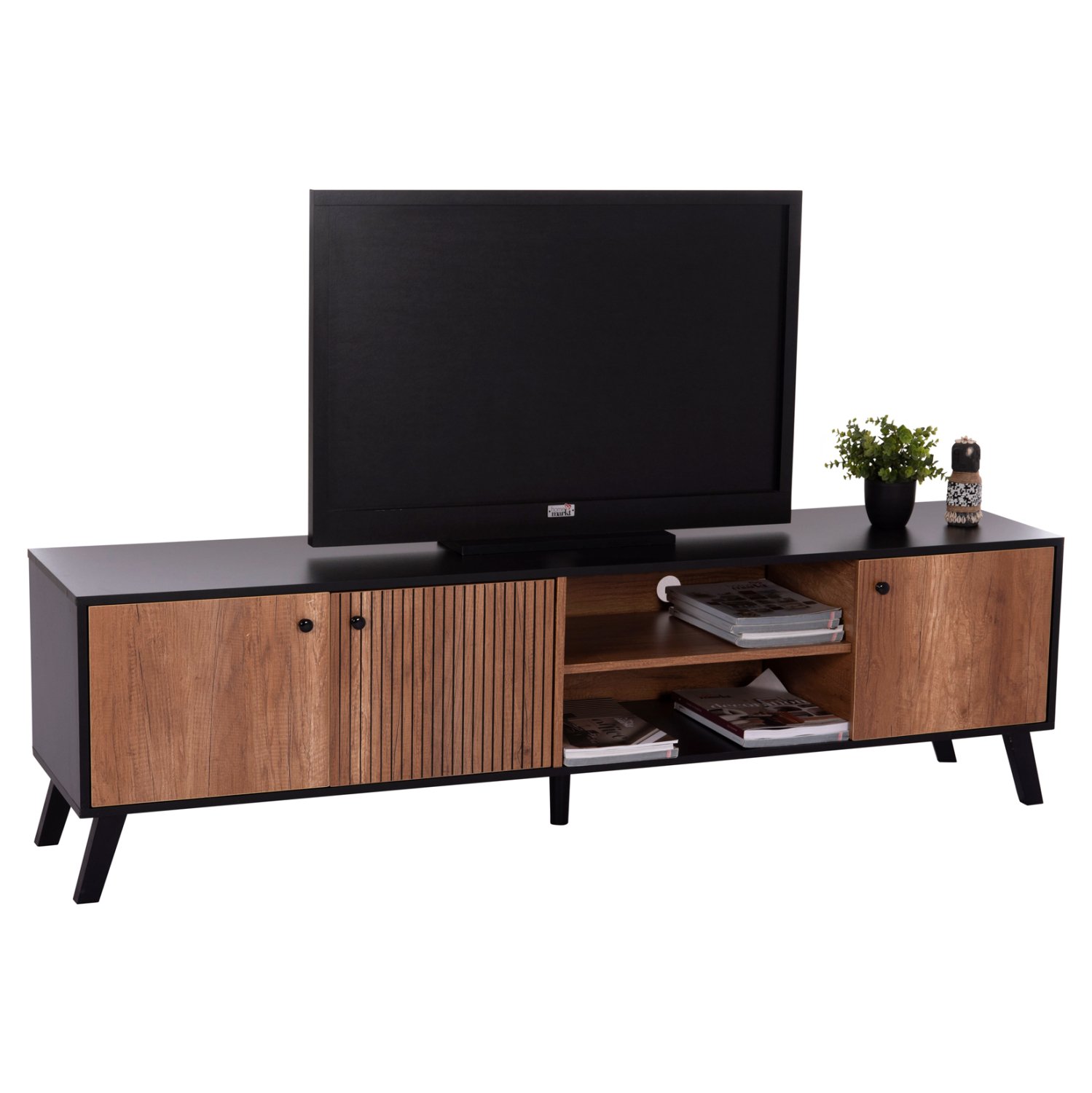 ΕΠΙΠΛΟ ΤΗΛΕΟΡΑΣΗΣ KRUDEN HM9447.11 ΜΕΛΑΜΙΝΗ ΣΕ ΜΑΥΡΟ-ΦΥΣΙΚΟ 180x40x51Υεκ. ΕΠΙΠΛΟ ΤΗΛΕΟΡΑΣΗΣ KRUDEN HM9447.11 ΜΕΛΑΜΙΝΗ ΣΕ ΜΑΥΡΟ-ΦΥΣΙΚΟ 180x40x51Υεκ.