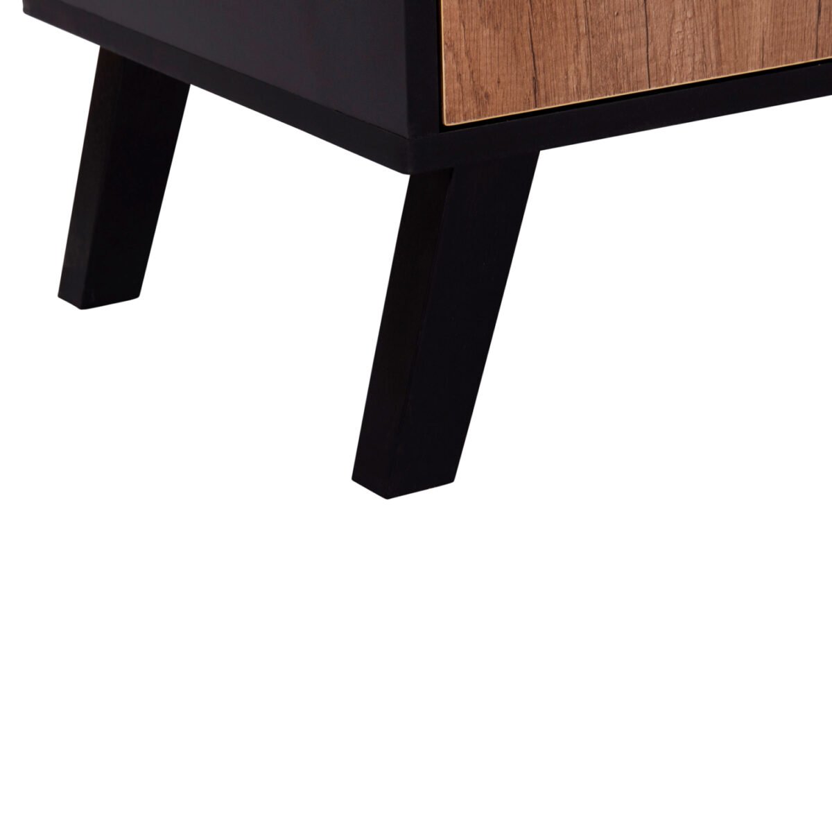 ΕΠΙΠΛΟ ΤΗΛΕΟΡΑΣΗΣ KRUDEN HM9447.11 ΜΕΛΑΜΙΝΗ ΣΕ ΜΑΥΡΟ-ΦΥΣΙΚΟ 180x40x51Υεκ. - Image 10