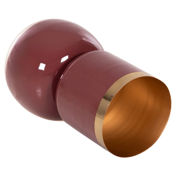 ΕΠΙΤΡΑΠΕΖΙΟ ΔΙΑΚΟΣΜΗΤΙΚΟ BAZO LINGON HM4233.06 ΜΕΤΑΛΛΟ ΚΕΡΑΣΙ-ΧΡΥΣΟ ΠΕΡΛΕ Φ21x37,5Υ - Image 6