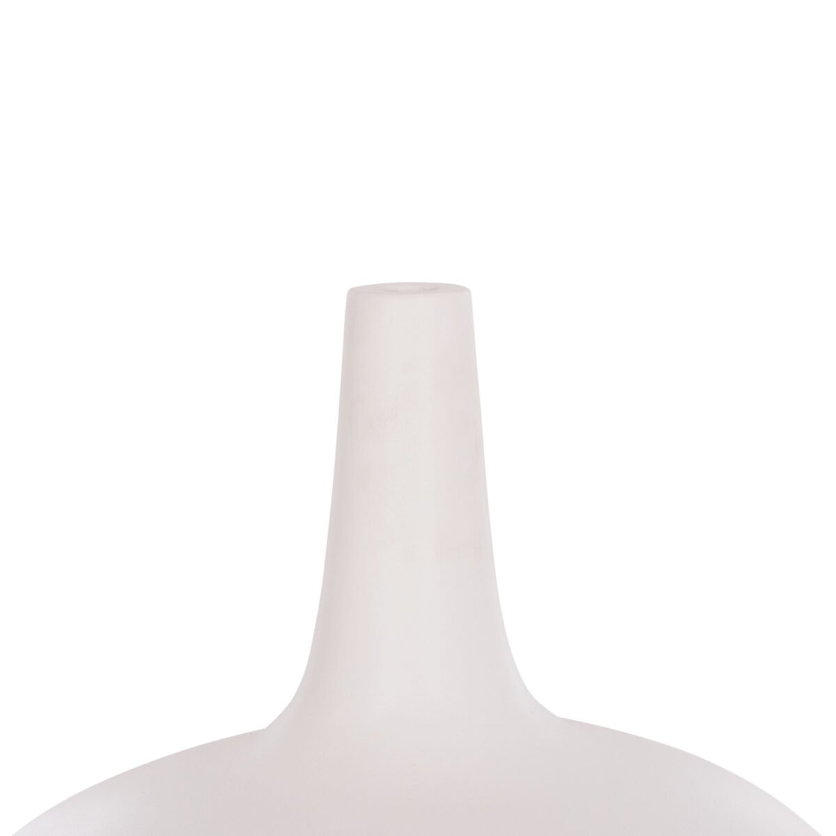 ΕΠΙΤΡΑΠΕΖΙΟ ΔΙΑΚΟΣΜΗΤΙΚΟ ΒΑΖΟ DENI HM4663.02M FIBER CEMENT ΣΕ ΛΕΥΚΟ--Φ30x29.5Υεκ - Image 4