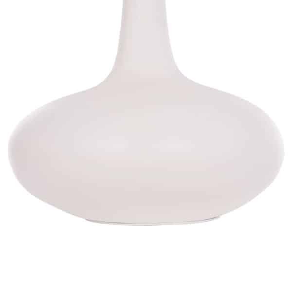 ΕΠΙΤΡΑΠΕΖΙΟ ΔΙΑΚΟΣΜΗΤΙΚΟ ΒΑΖΟ DENI HM4663.02M FIBER CEMENT ΣΕ ΛΕΥΚΟ--Φ30x29.5Υεκ - Image 5