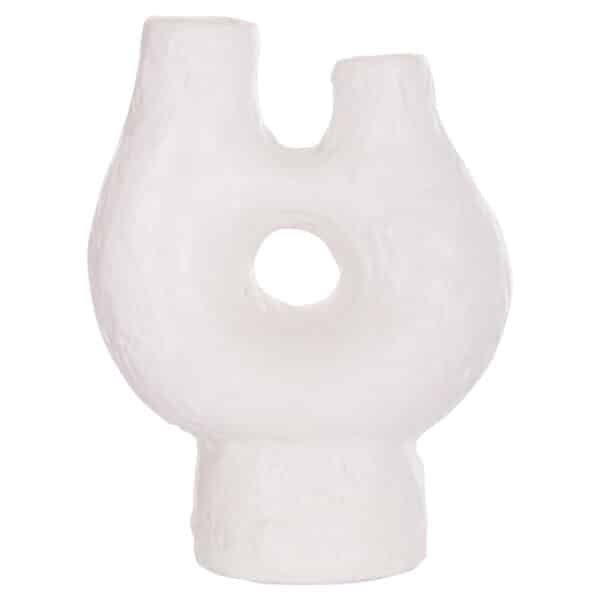 ΕΠΙΤΡΑΠΕΖΙΟ ΔΙΑΚΟΣΜΗΤΙΚΟ ΒΑΖΟ NAMENTIS HM4665.02S ΛΕΥΚΗ ΤΕΡΑΚΟΤΑ--26x15x32.5Υεκ - Image 3