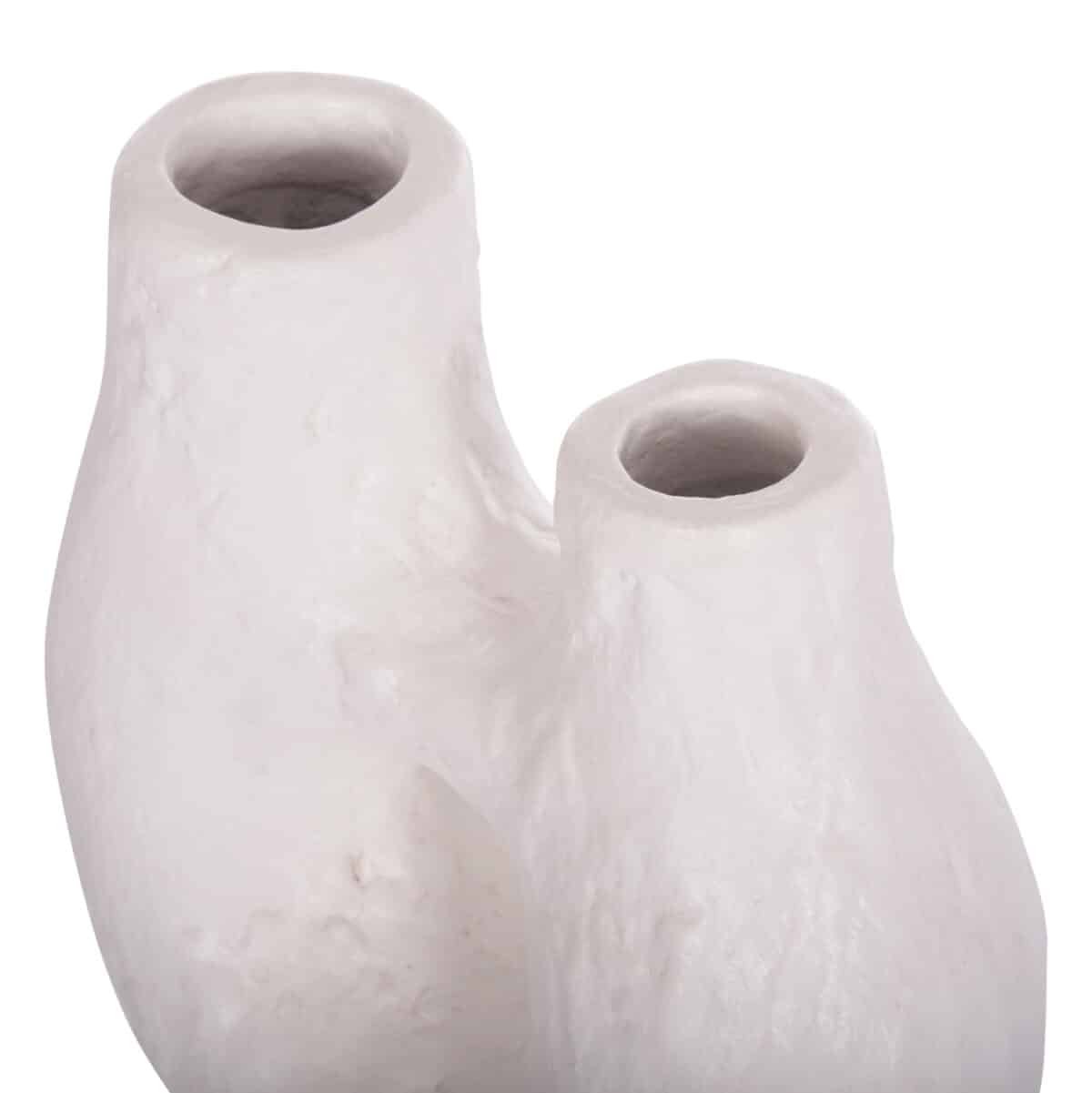 ΕΠΙΤΡΑΠΕΖΙΟ ΔΙΑΚΟΣΜΗΤΙΚΟ ΒΑΖΟ NAMENTIS HM4665.02S ΛΕΥΚΗ ΤΕΡΑΚΟΤΑ--26x15x32.5Υεκ - Image 5