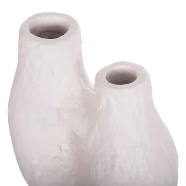 ΕΠΙΤΡΑΠΕΖΙΟ ΔΙΑΚΟΣΜΗΤΙΚΟ ΒΑΖΟ NAMENTIS HM4665.02S ΛΕΥΚΗ ΤΕΡΑΚΟΤΑ--26x15x32.5Υεκ - Image 5