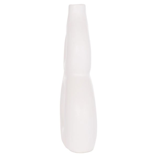 ΕΠΙΤΡΑΠΕΖΙΟ ΔΙΑΚΟΣΜΗΤΙΚΟ ΒΑΖΟ FIORIN HM4666.02S ΤΕΡΑΚΟΤΑ ΣΕ ΛΕΥΚΟ--21x7.5x31Υεκ. - Image 6